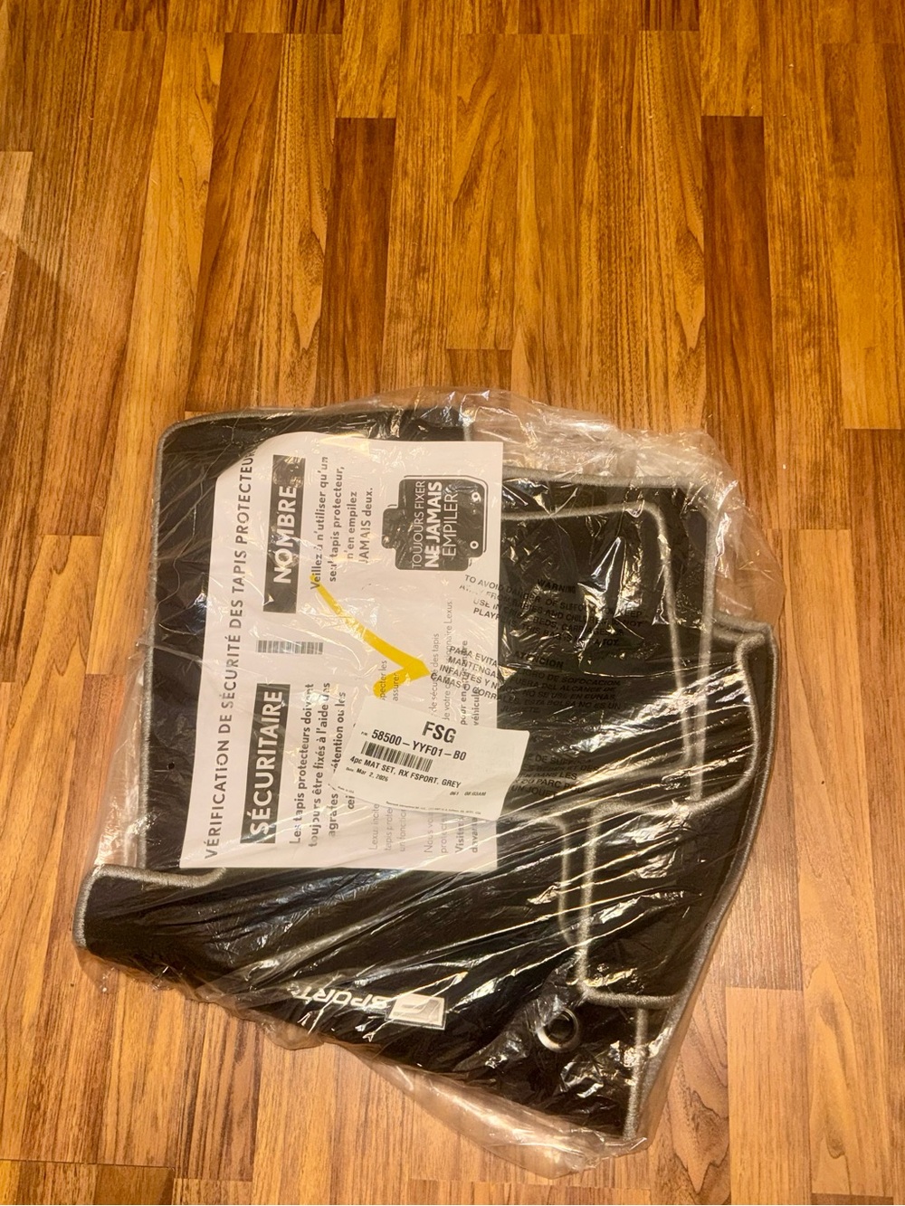 2023-2025 Lexus OEM RX F-Sport, brand NWT original Floor Mats